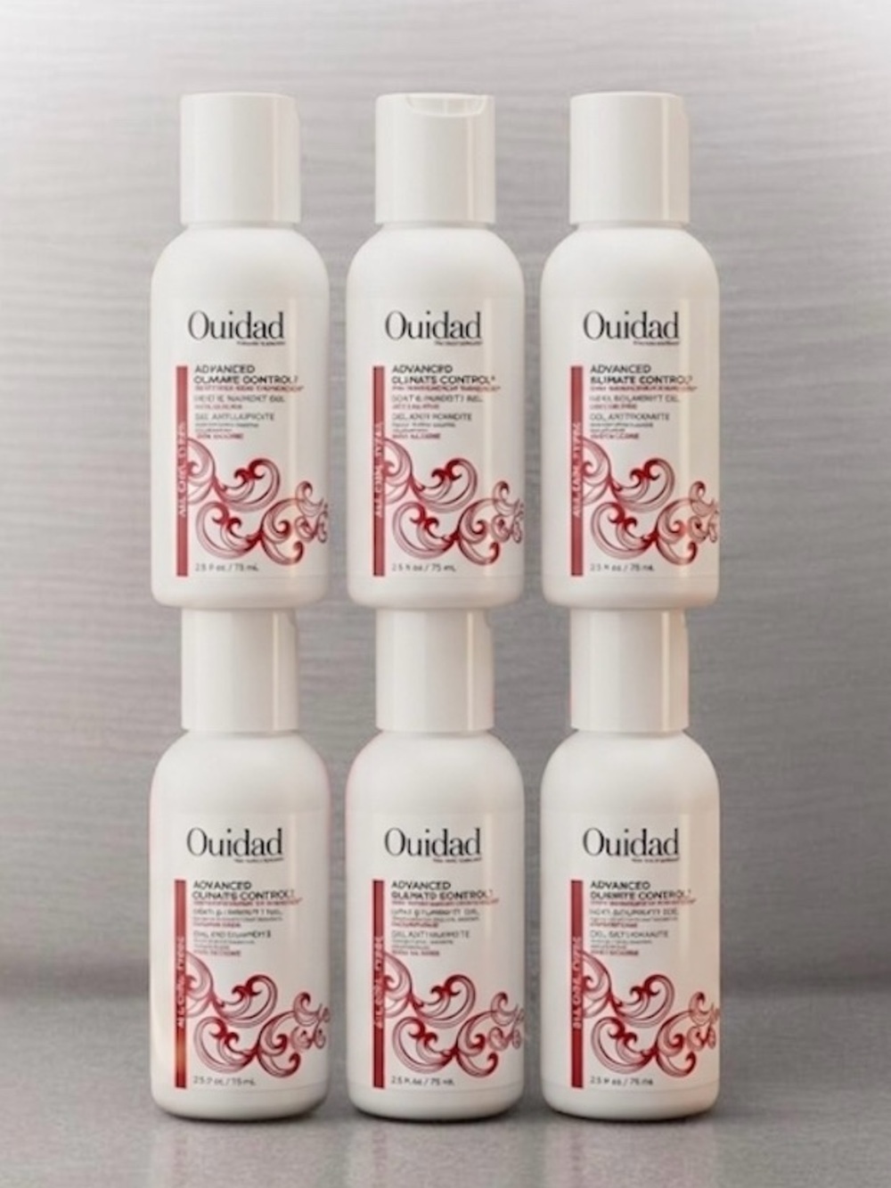 Ouidad Advanced Climate Control Heat & Humidity Gel - 2.5 oz (Lot of 6)